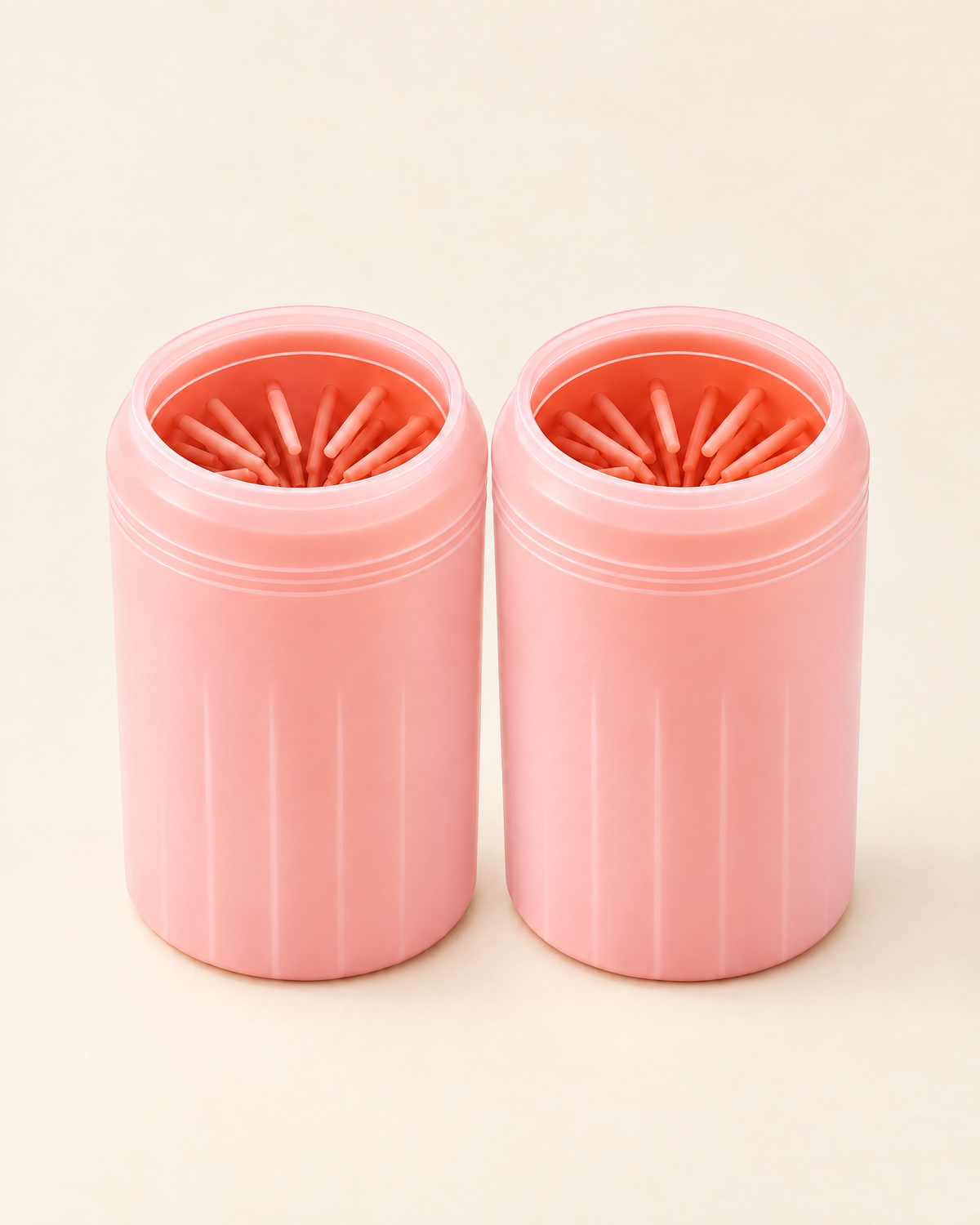 Pack de 2 limpiapatas Morro rosa coral